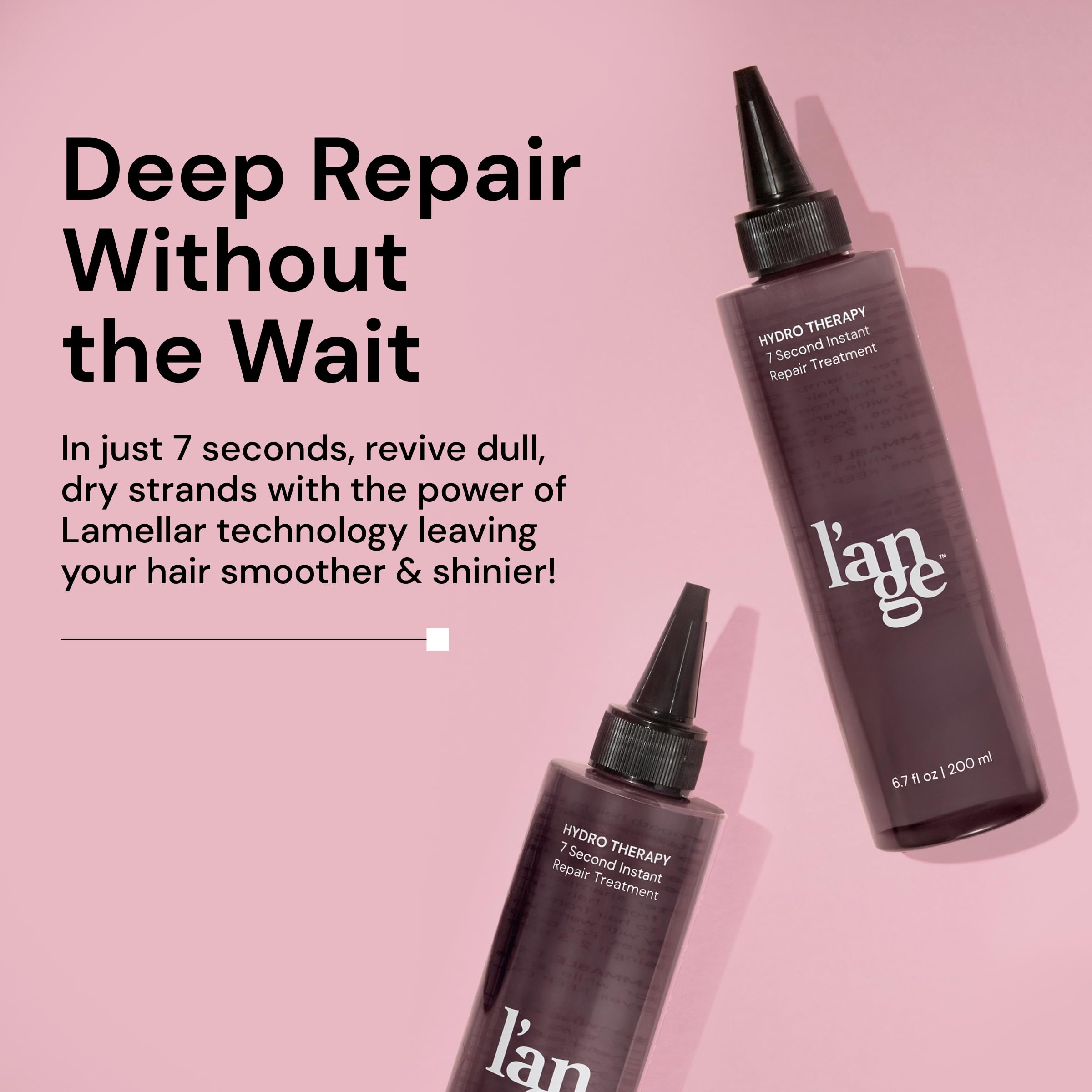 L'ANGE HAIR Hydro Therapy detangler application for effortless daily moisture