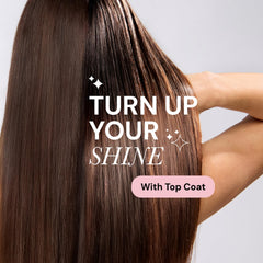 L'ANGE HAIR Top Coat Shine Spray hydrating argan oil for frizz control.