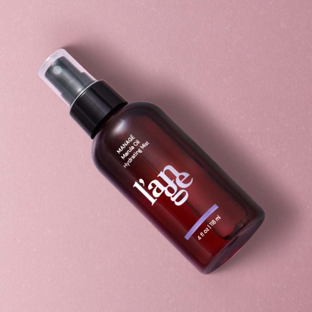L'ANGE HAIR Marula Oil Hydrating Mist applied on hair provides moisture and softness.