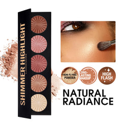Langmanni face illuminator compact for precise cheekbone and brow bone highlight.