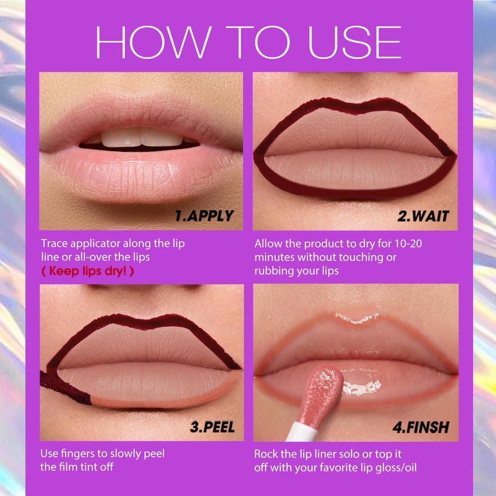 Langmanni lip liner with gloss layering for a customizable glow.