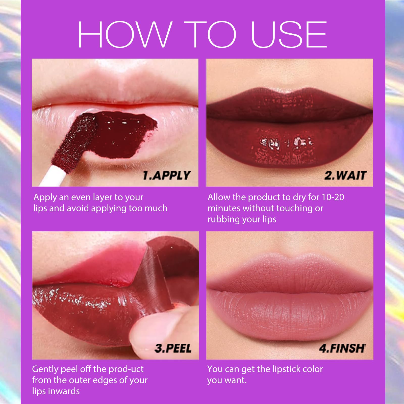 Langmanni six-shade lineup covers nude to berry tones for many looks.