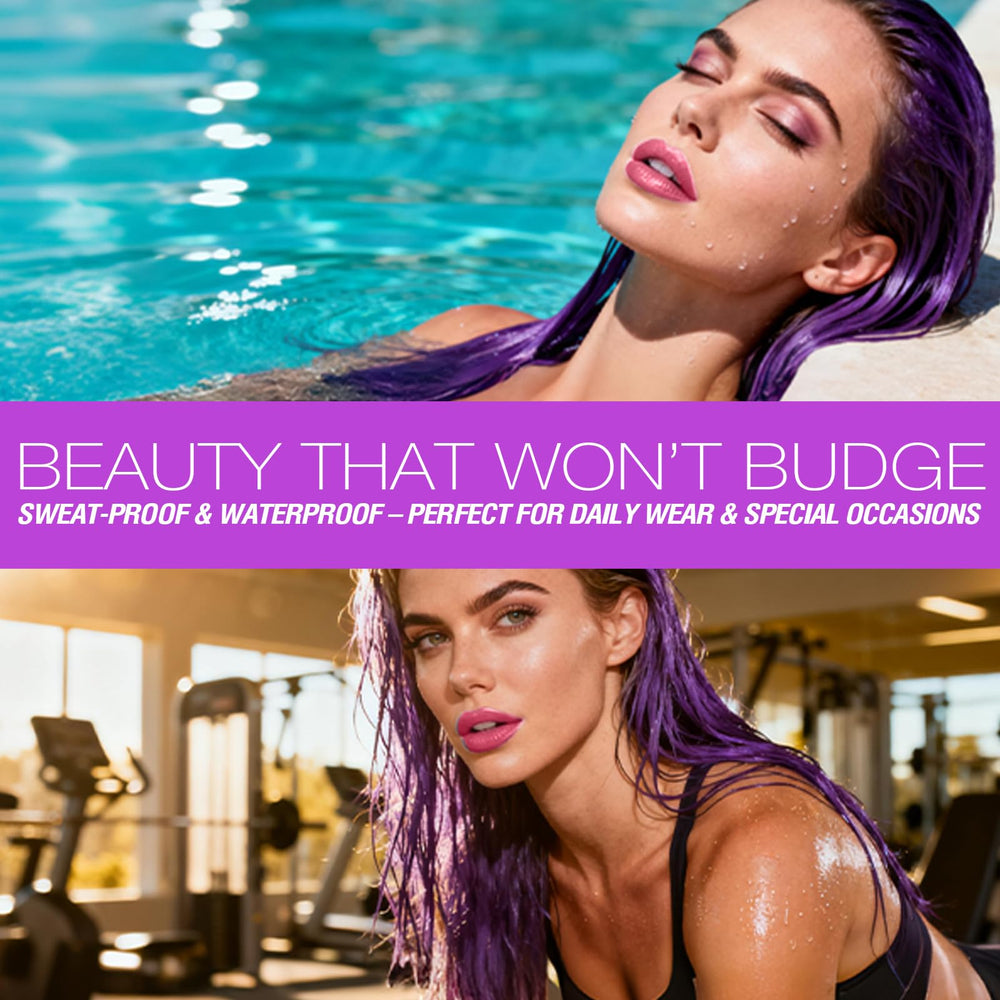 Langmanni waterproof formula resists smudging and transfer during daily wear.