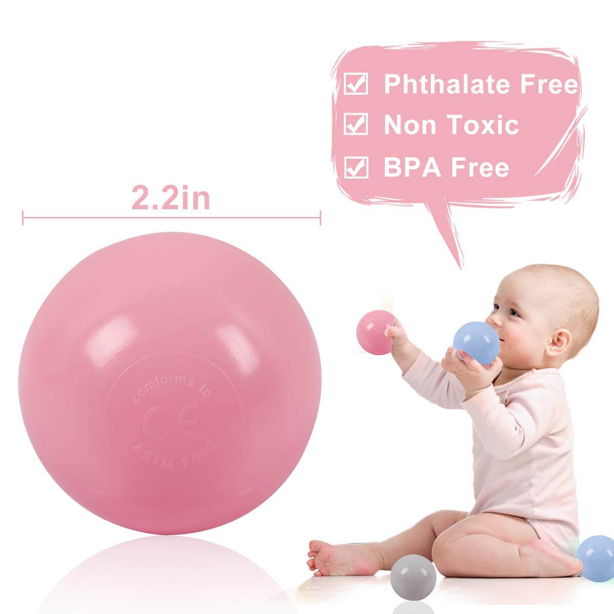LANGXUN color combinations help kids learn colors and brighten party decor