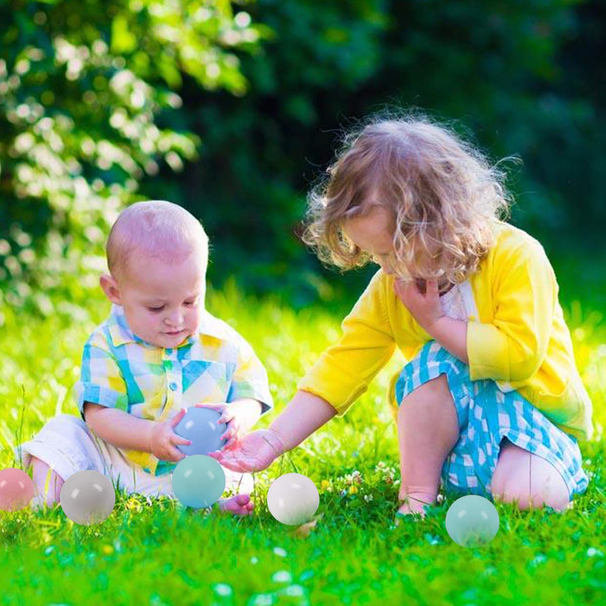 LANGXUN versatile balls suit ball pits, play tents, kiddie pools, and baths