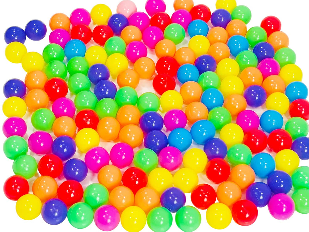 LANGXUN colorful balls supporting color recognition and tactile play.