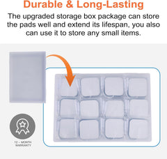 Easy back placement with Lanieney TENS pads for comfortable use