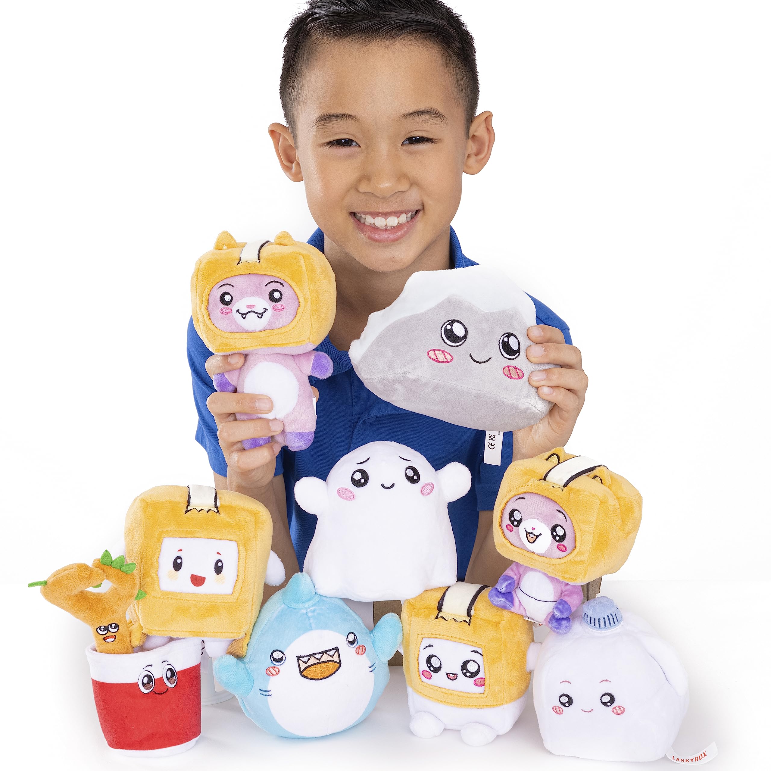 LankyBox mini mystery plush Boxy ideal for hugs and display.