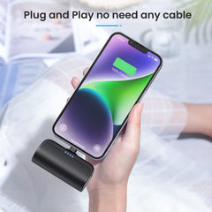 LanLuk 5200mAh iPhone compatibility scene for daily charging on the go