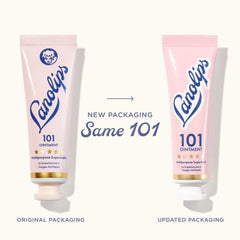 Lanolips 101 Multipurpose Ointment Duo pack-back showing clean formula