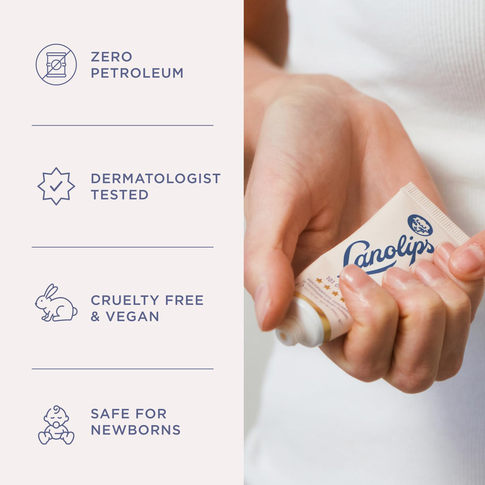 Lanolips 101 Ointment Duo cruelty-free label close-up