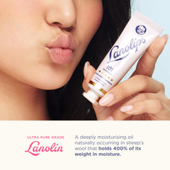Lanolips 101 Ointment Duo skin hydration close-up for dry patches