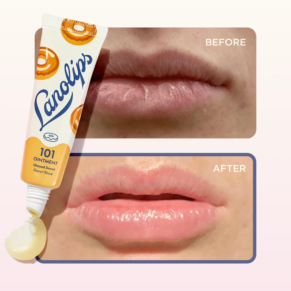 Lanolips Australian lanolin origin supports natural moisturization.
