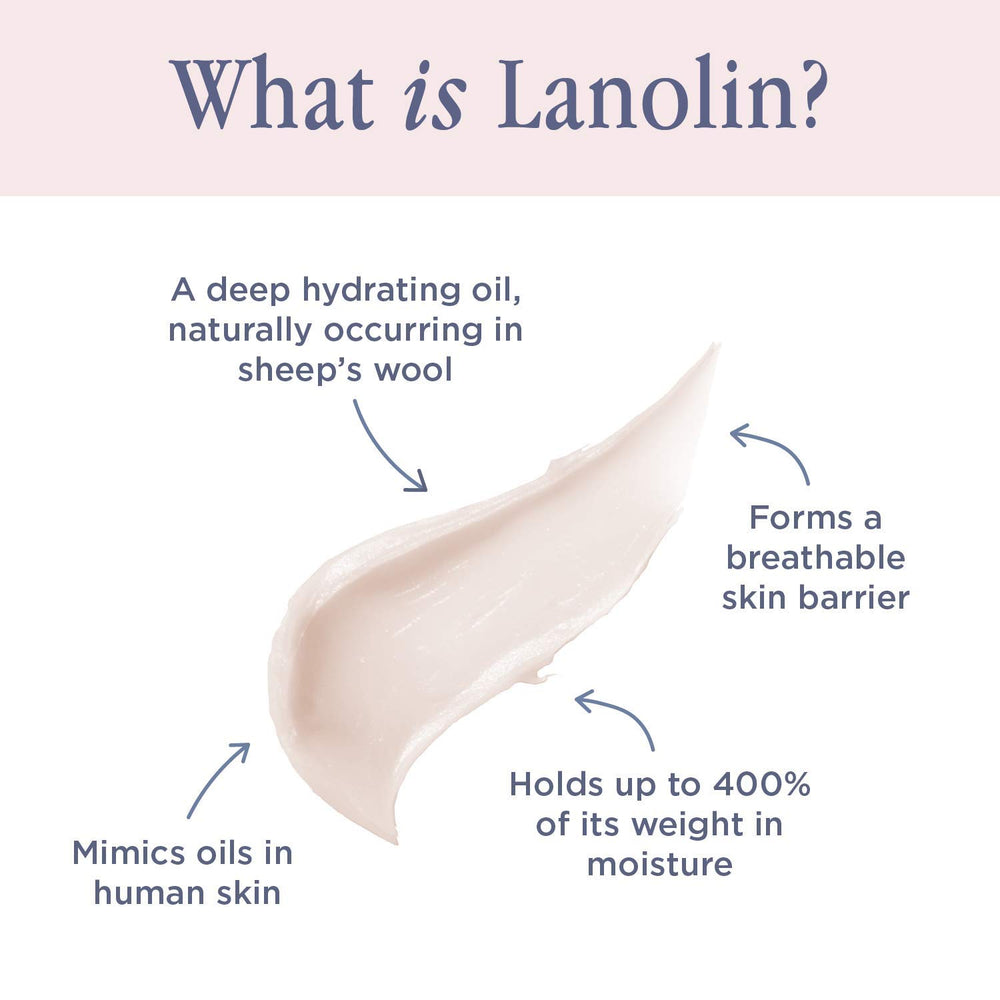 Lanolips Lanostick tube and label with clear ingredient listing.