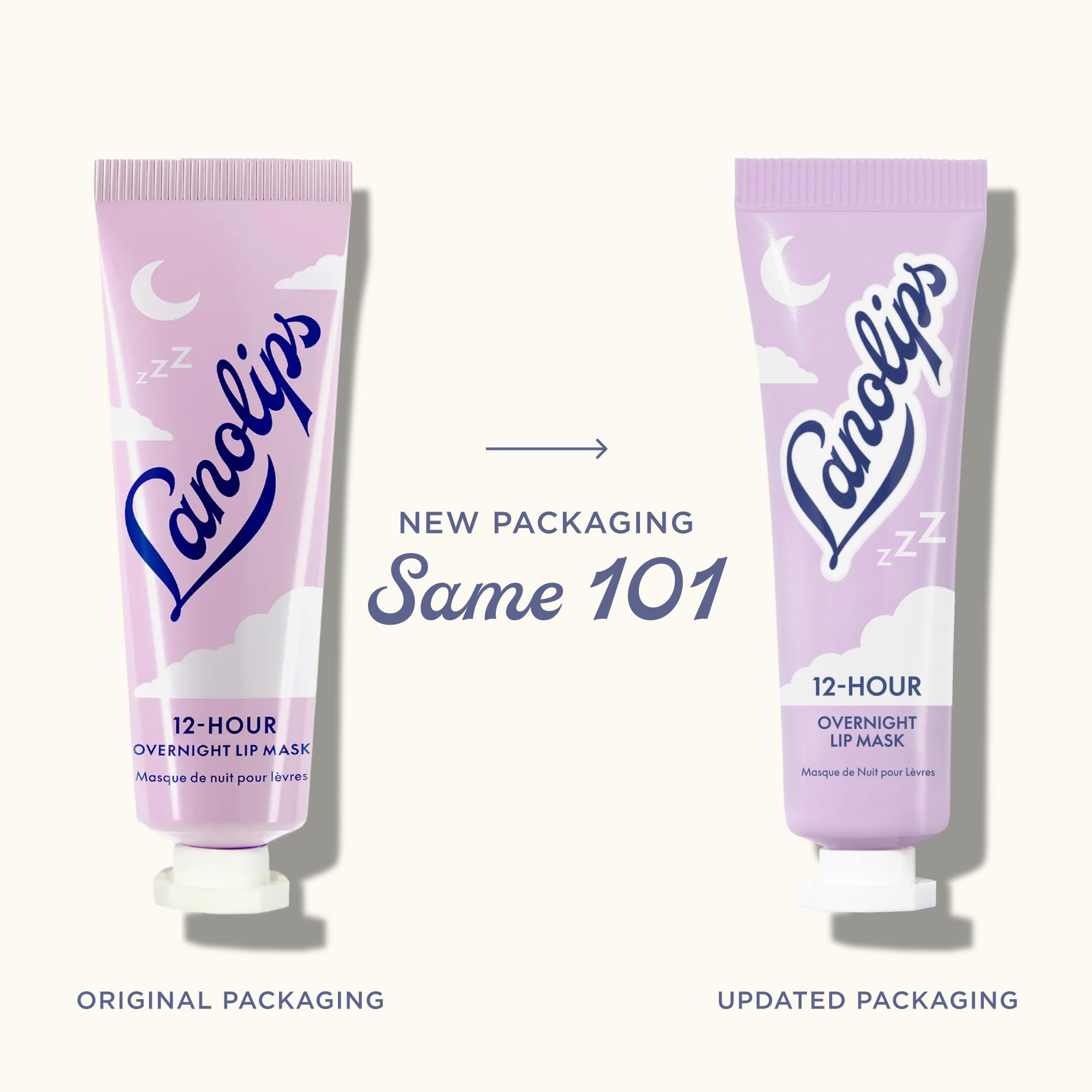 Lanolips lip mask texture appears rich and buttery for deep hydration