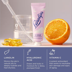 Lanolips vitamin C and ceramides support lip recovery and strength