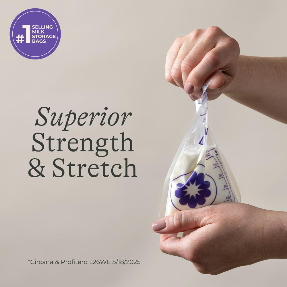 Presterilized Lansinoh bag, BPA and BPS free for safe use.