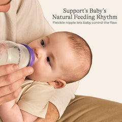 Lansinoh NaturalWave nipple size S with soft silicone for natural latch.