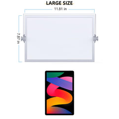 Laokiiy foldable stand angle-adjustment for comfortable viewing and writing