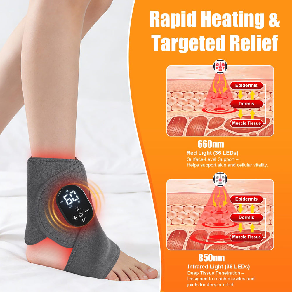 Laokiiy heat therapy with three temperature settings for targeted warmth
