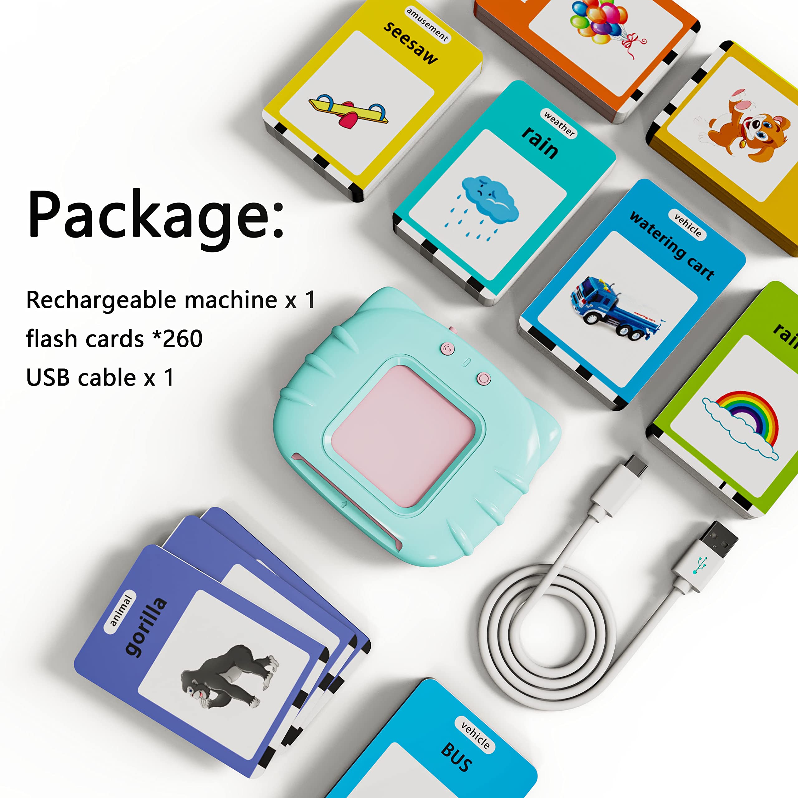 Lapare audible learning toy shapes and colors visuals support early recognition.