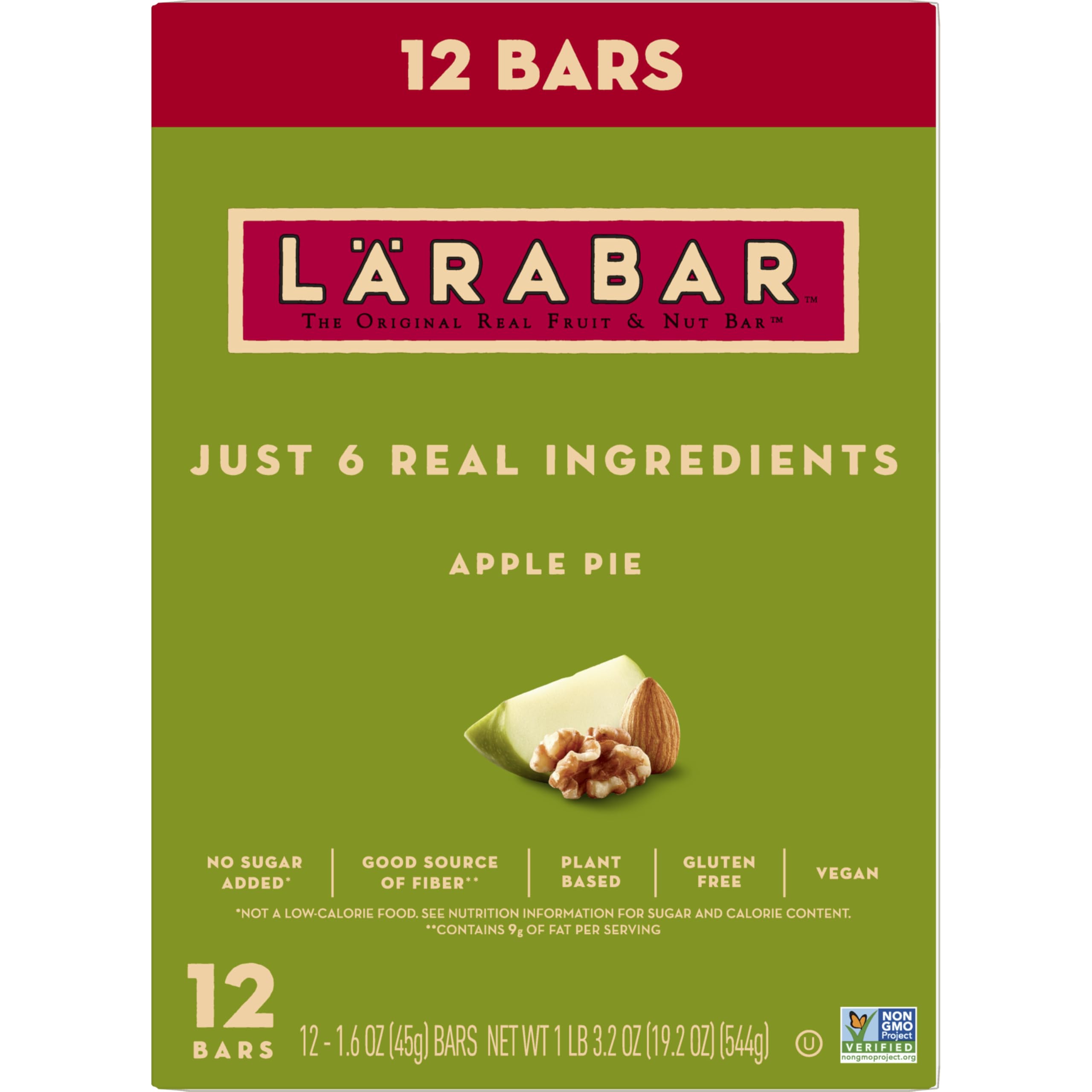 Larabar Apple Pie served with morning coffee for breakfast simplicity.