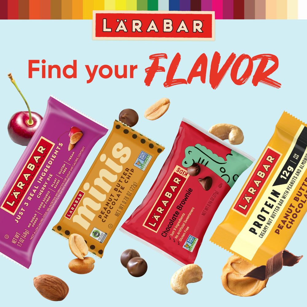 Ideal for breakfast or afternoon snack with LÄRABAR Blueberry Muffin.