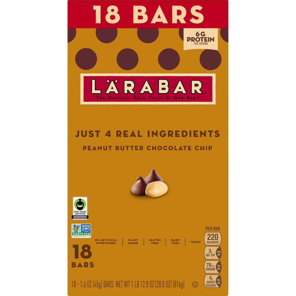 LÄRABAR gluten-free vegan label communicates dietary suitability