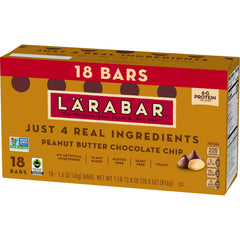 LÄRABAR snack in hand demonstrates portability for gym bags and commutes