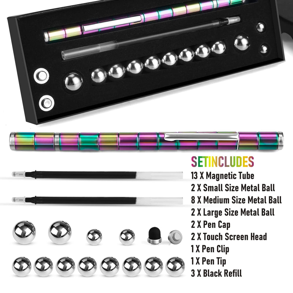 LARAH Color Fidget Pen drop-resistant alloy shows durable daily carry.