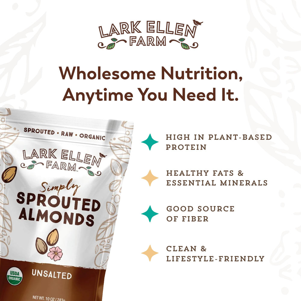 Lark Ellen Farm California-sourced almonds highlighting organic farming