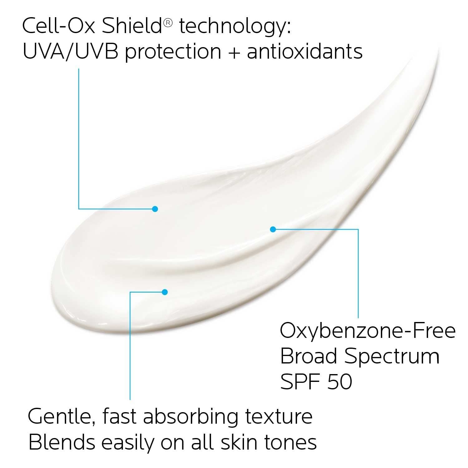 Cell-Ox Shield Technology icon for UVA/UVB plus antioxidants