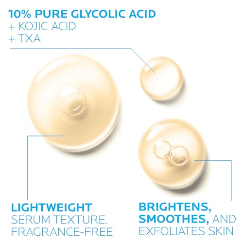 La Roche-Posay Glycolic B5 serum ingredients overview for smoother skin.