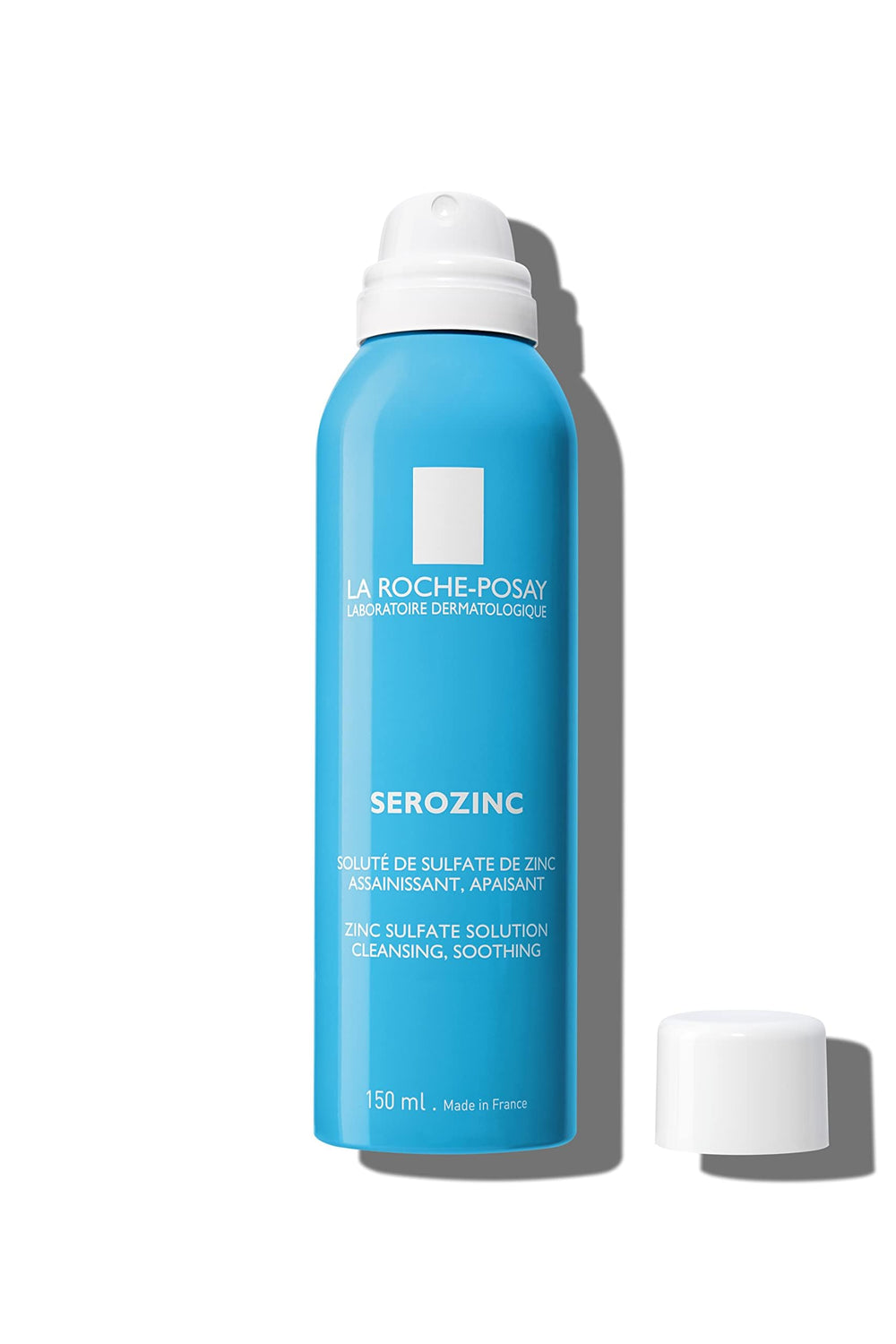 La Roche-Posay Serozinc mattifying finish delivers a light, non-greasy feel.
