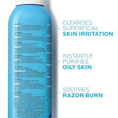La Roche-Posay Serozinc toner after cleansing for a gentle mattified look.