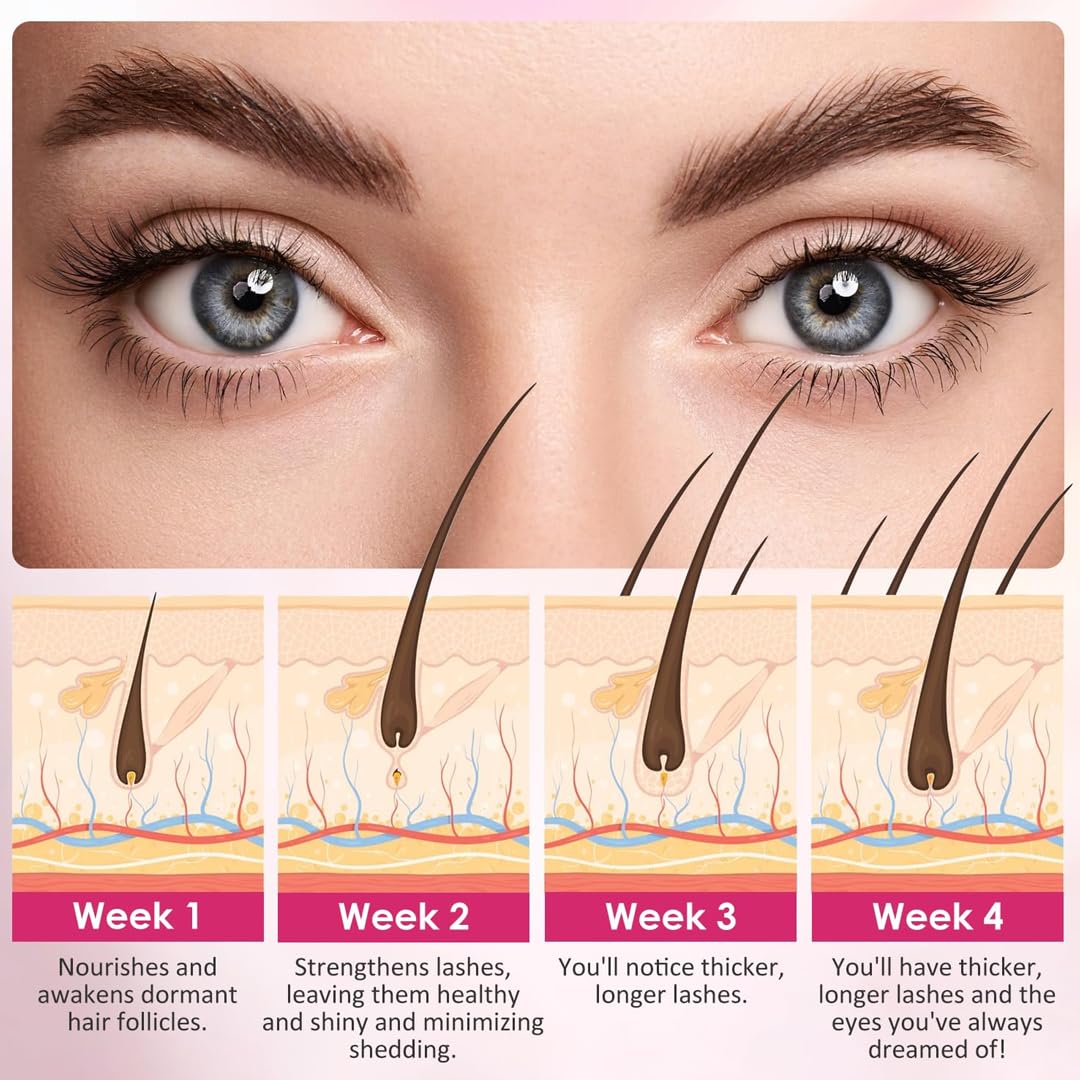 LASH by Maya Serum product card notes 5ml size.