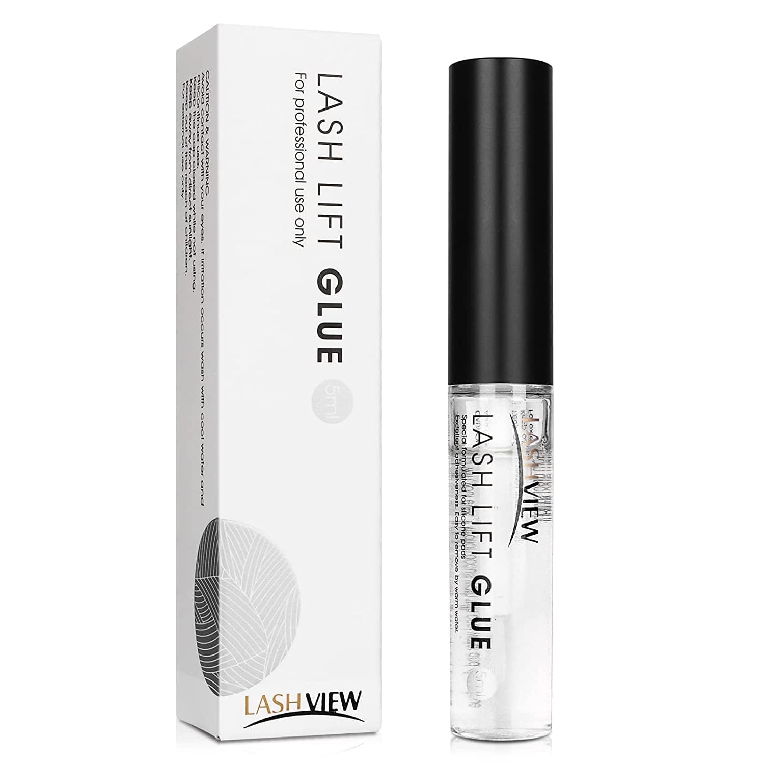 LASHVIEW Lash Lift Glue bottle 5ml for precise lift applications.