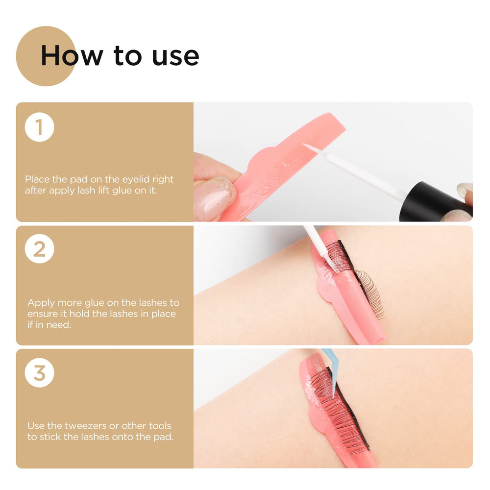 LASHVIEW Travel-size bottle fits in a makeup bag for on-the-go use.