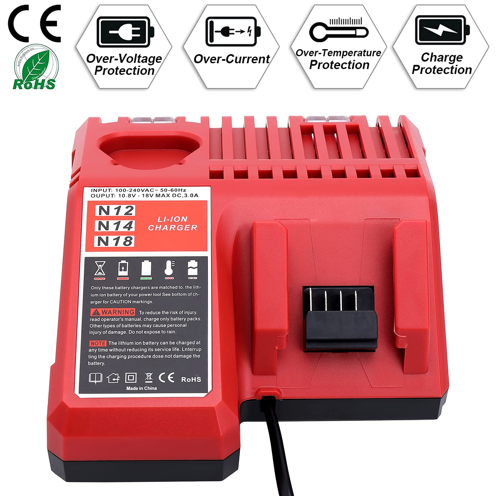 Lasica diagnostic LED communicates with Mil-Waukee battery pack