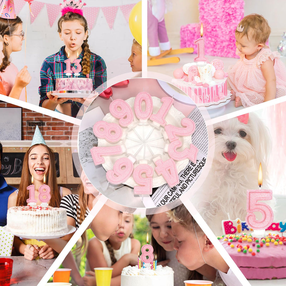 LASILE cake decoration with independent wax holder for clean presentation