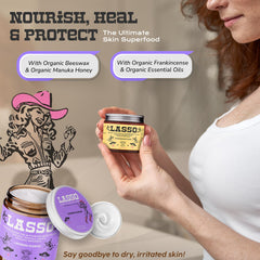 LASSO TALLOW with Manuka honey and beeswax for soft, smooth skin