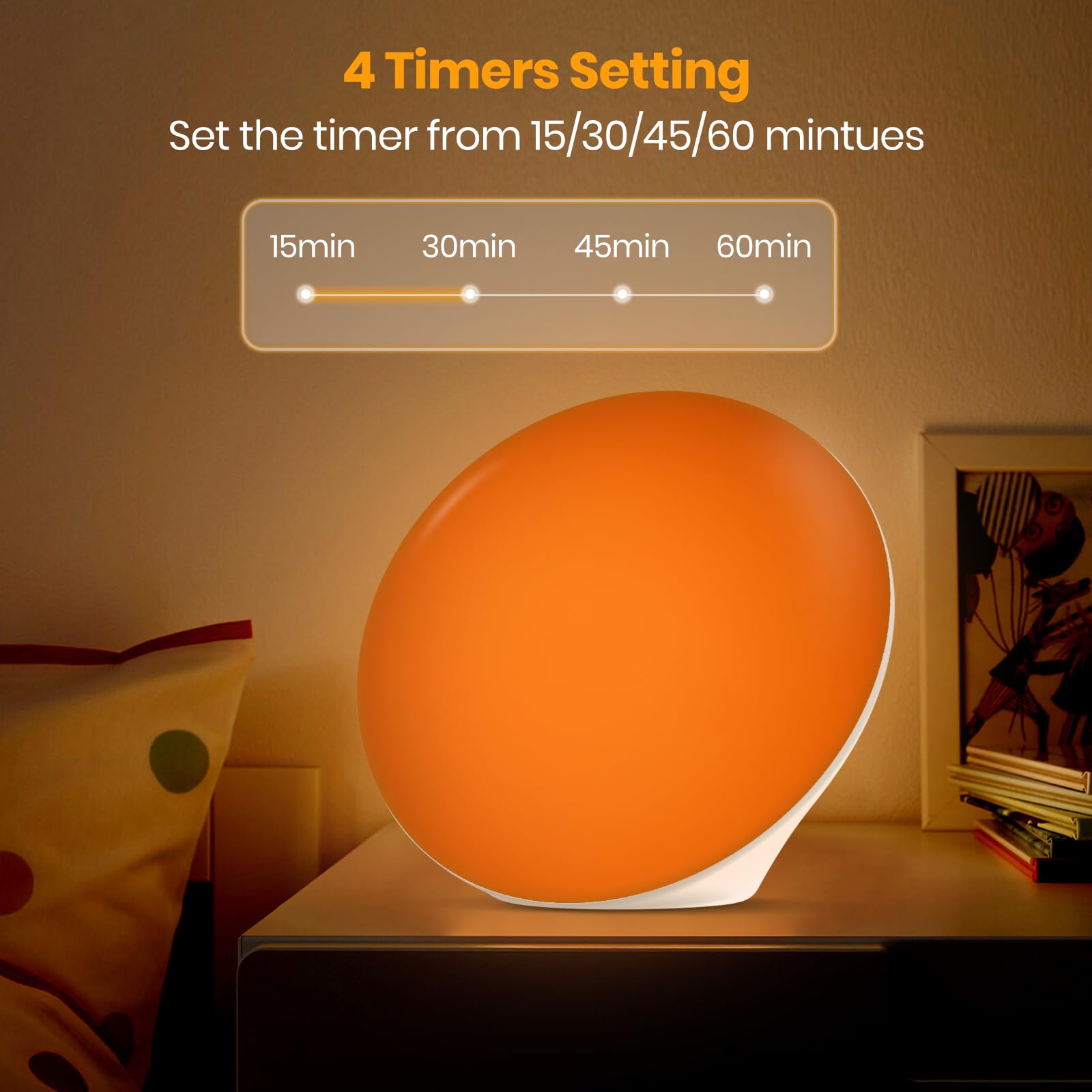 LASTAR Sun Lamp 1 hour timer for automated shutoff