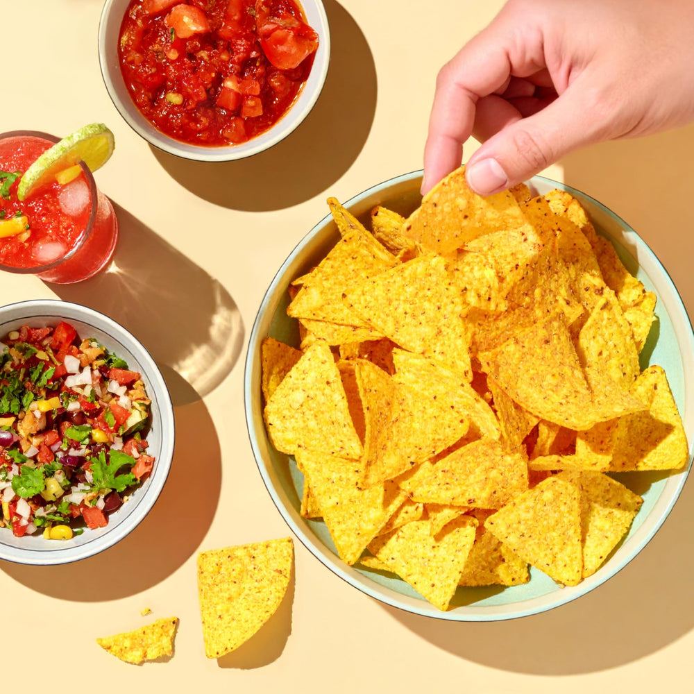 Late July Sea Salt and Lime tortilla chips packaging labels and certifications
