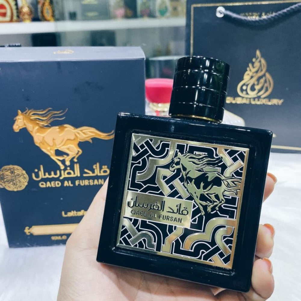 Lattafa Qaed Al Fursan suitable for day and night wear
