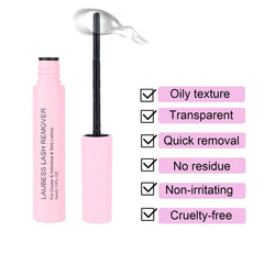 LAUBESS DIY lash extensions remover kit, simple removal.