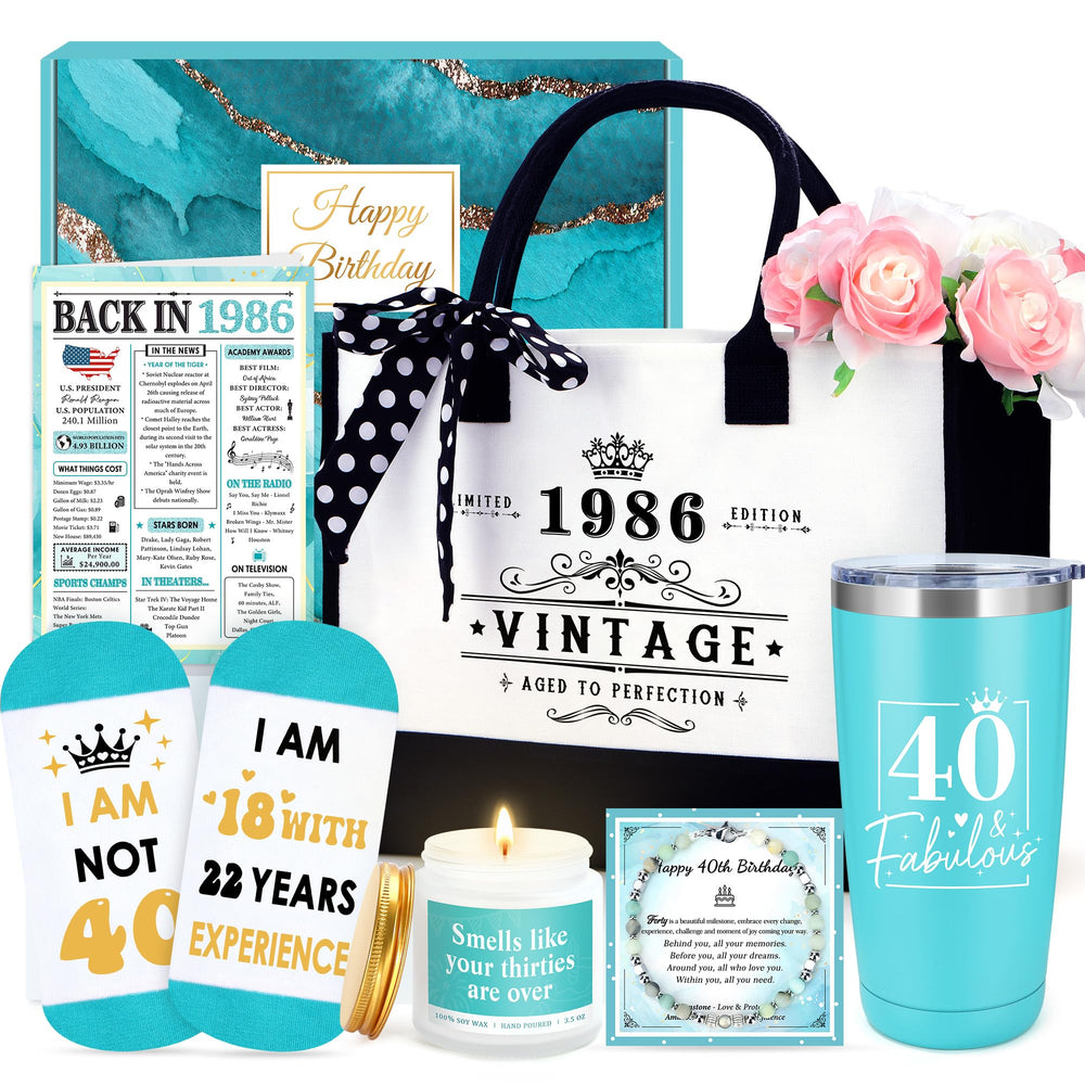 Launrada 40th tote bag for daily errands and stylish celebration.