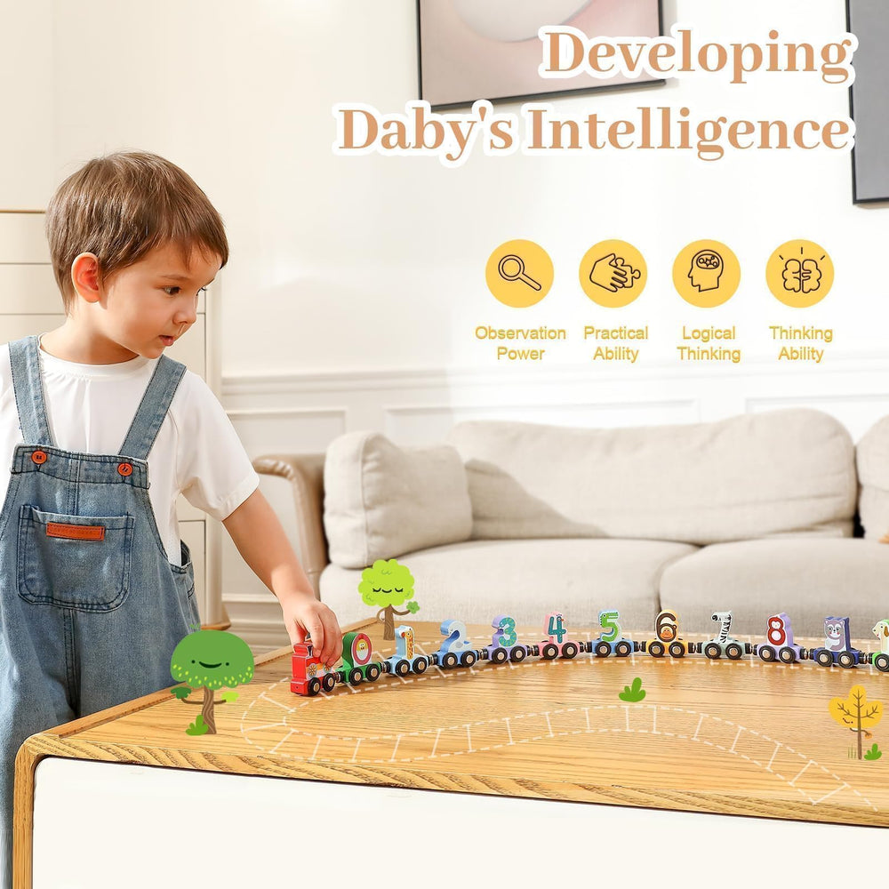 Lauon versatile toy for Montessori-inspired learning through play.