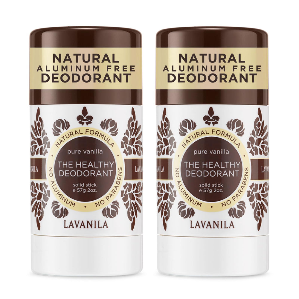 Lavanila Pure Vanilla deodorant pack 2oz for daily odor protection