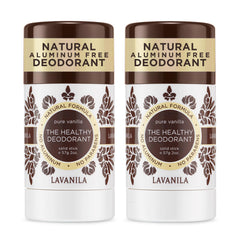 Lavanila Pure Vanilla deodorant pack 2oz for daily odor protection
