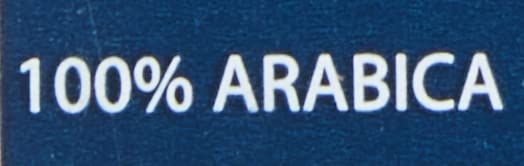 Lavazza Blue Caffè Crema ingredients panel focusing on 100% Arabica